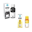 Kit Botellas De Tinta HP Original Gt53 Negro + Gt52 Amarillo 