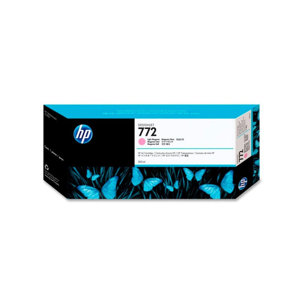 Cartucho Original De Tinta HP 772 Magenta Claro 700 págs 300 ml  