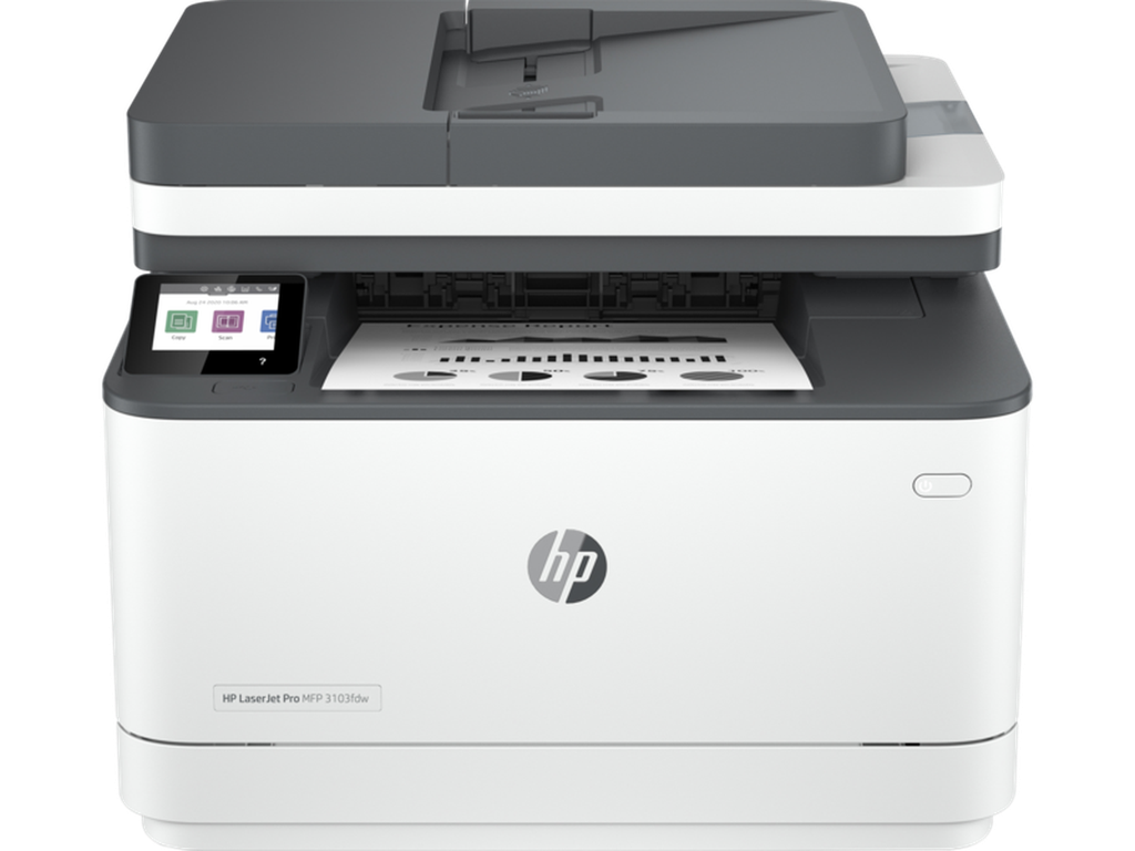 Impresora HP LaserJet multifuncional M3103fdw Blanca