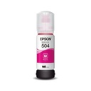 Botella Original De Tinta Epson 504 Magenta, 6.000 Páginas, 70 ml