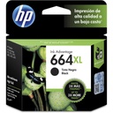 Cartucho Original De Tinta HP 664XL Negra De Alto Rendimiento 480 págs 8.5 ml