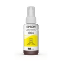 Botella de Tinta Epson 664 Amarillo Original 664420-AL 70ml 7500pág
