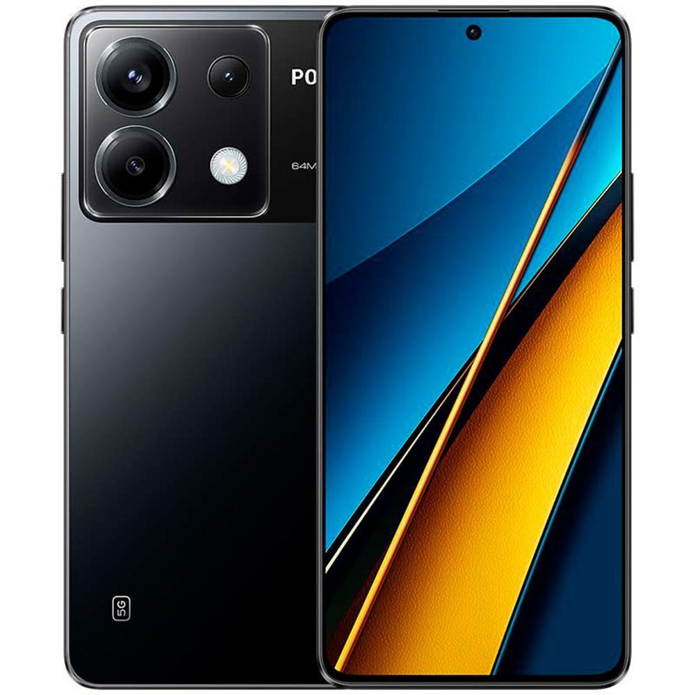 Celular Poco X6 5G Black  12GB RAM y 256 GB Memoria Interna