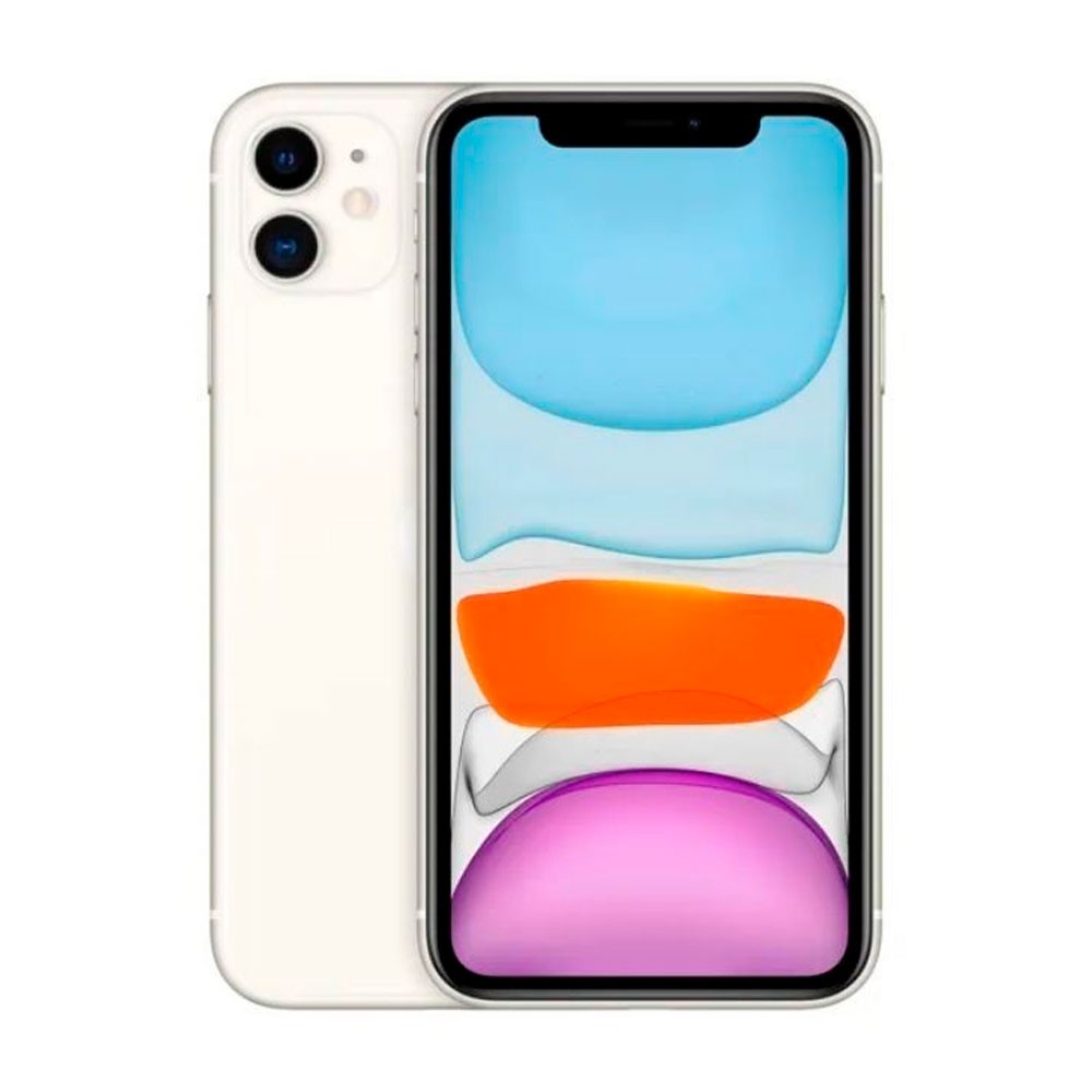 Celular Apple Iphone 11  Blanco, 128GB Memoria Interna y 4GB RAM