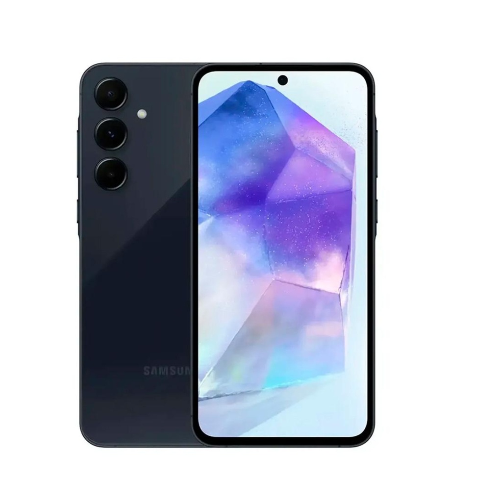 Celular Samsung Galaxy A55 Negro, Pantalla 6.6", 5G, 256GB Memoria Interna y 8GB RAM 