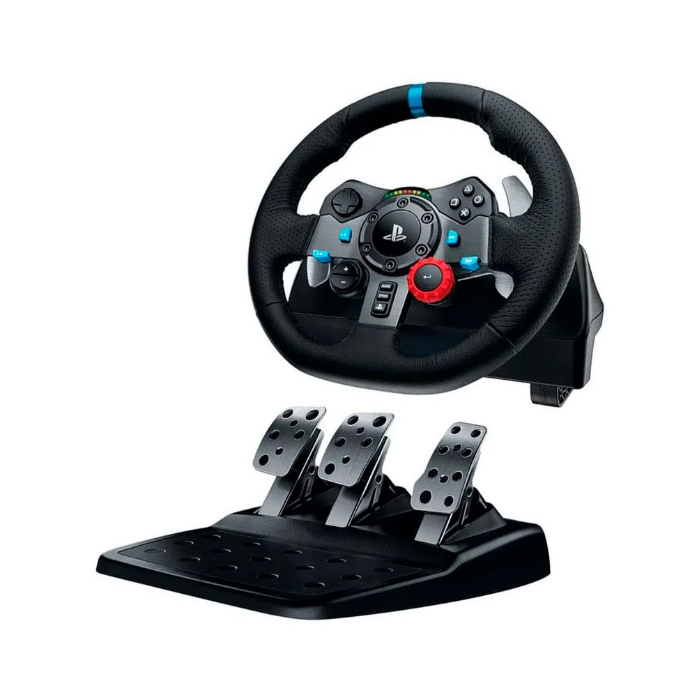 Volante con Pedales Logitech G29 con Entrada USB Color Negro