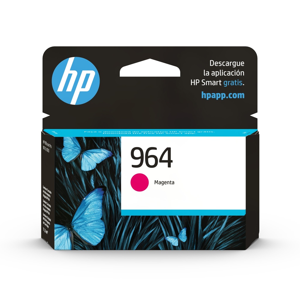Cartucho Original De Tinta HP 964 Magenta 700 págs 10.77 ml  