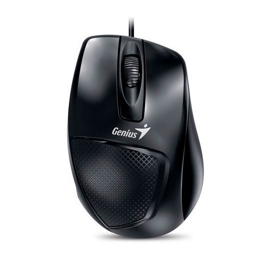 Mouse  Alámbrico Genius Ergonómico DX-150X USB Negro