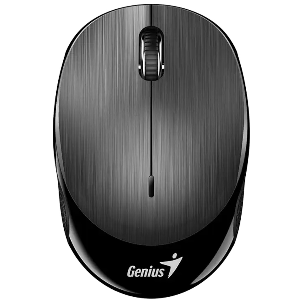 Mouse Inalámbrico Mini Genius NX-9000BT Bluetooth  Recargable Color Gris Hierro