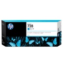 Cartucho Original De Tinta HP 728 Cian 1.500 págs 300 ml  