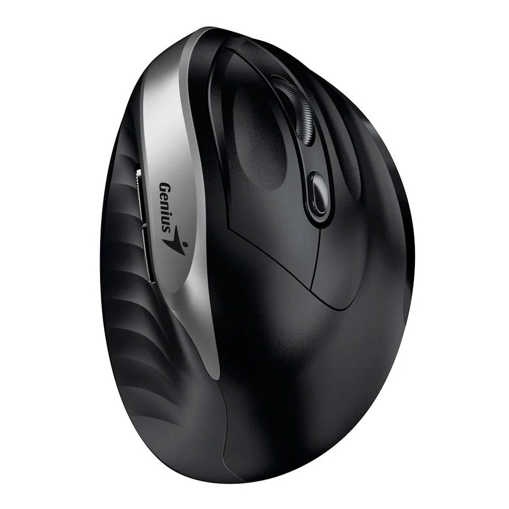 Mouse Inalámbrico Genius Ergo 8250, 6 Botones, 2.4 GHz, 10m Negro
