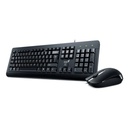 Combo Alámbrico Genius Teclado Y Mouse KM-160 Negro