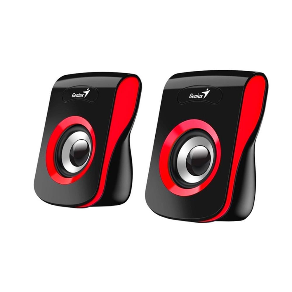 Parlante Genius SP-Q180 USB - Rojo