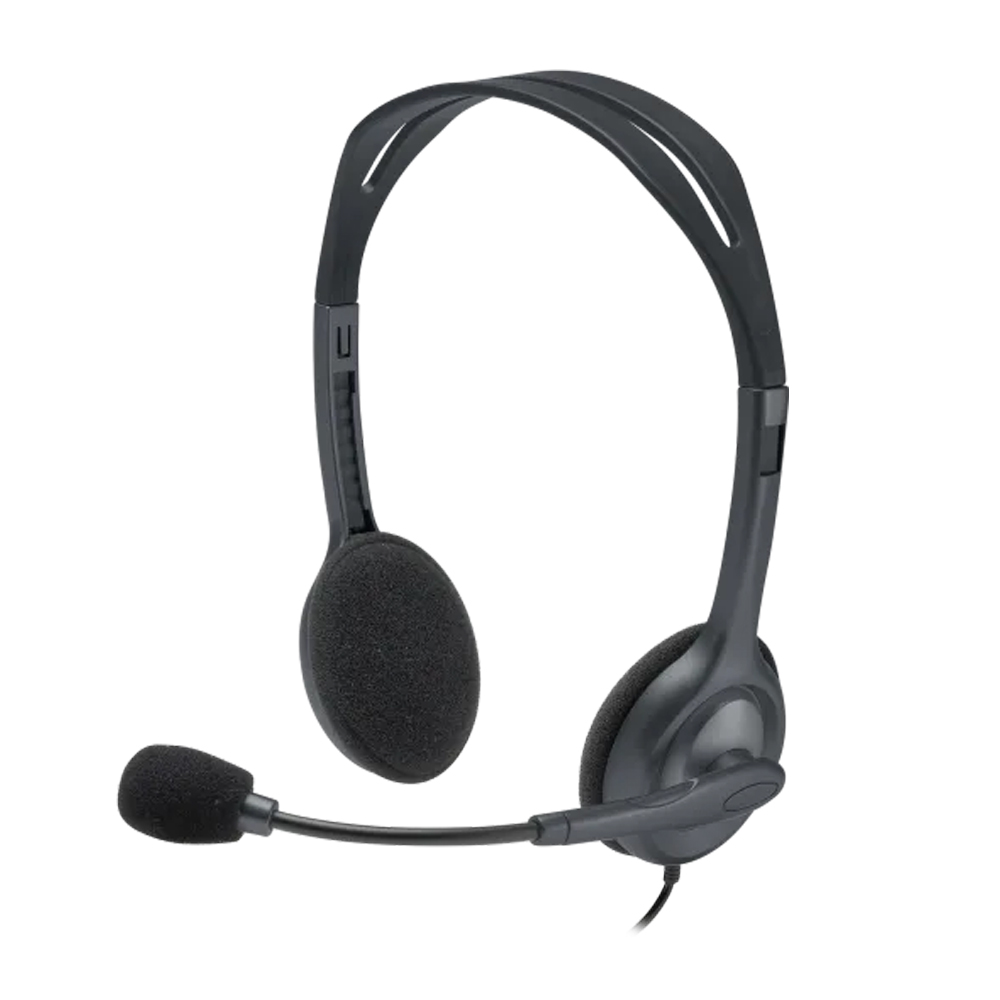 Diadema Logitech H111 Multidispositivo Con Micrófono Negro