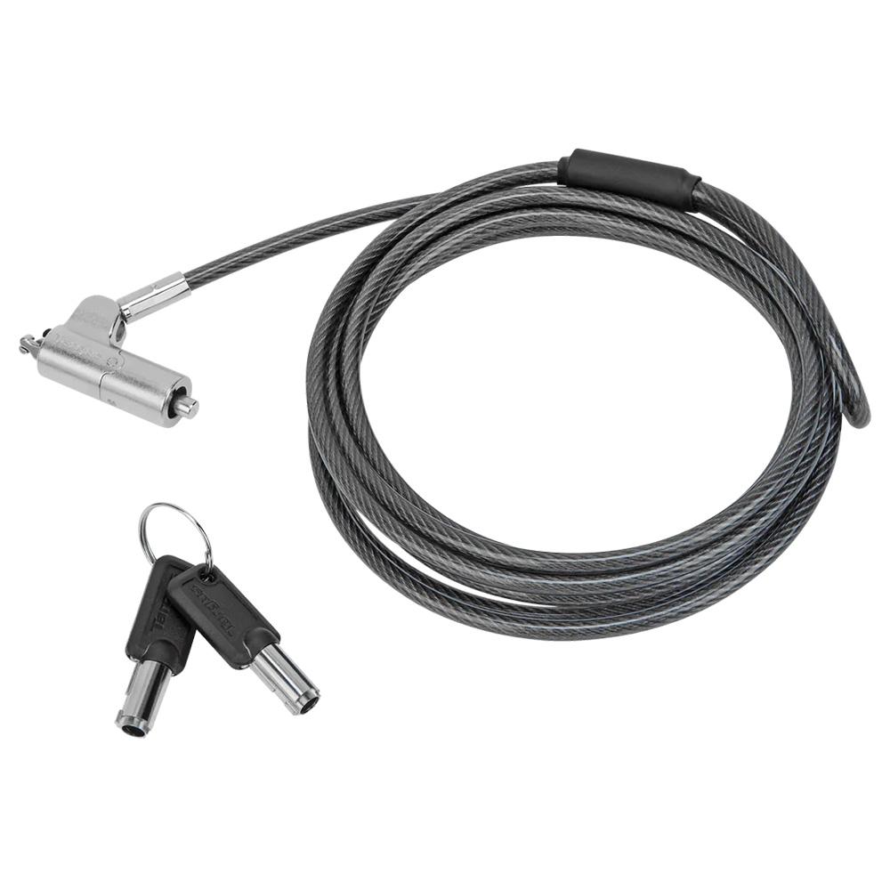 Candado TARGUS trapezoidal con llave para computadora portátil y seguridad de escritorio