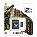 Memoria Kingston Micro SD Canvas GO Plus 128GB Card + Adp