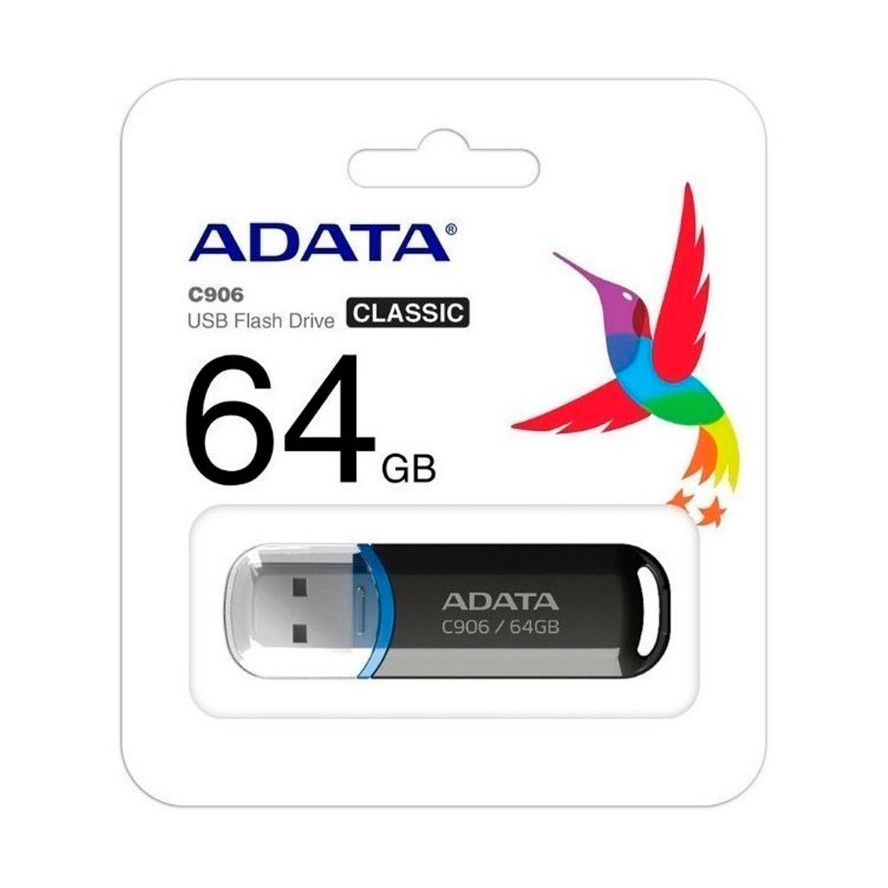 Memoria USB ADATA 2.0 64GB Color Negro