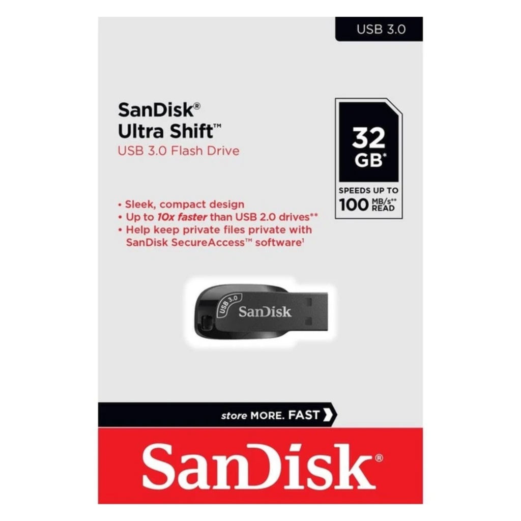 Memoria USB SanDisk Ultra Shift 3.0 32GB