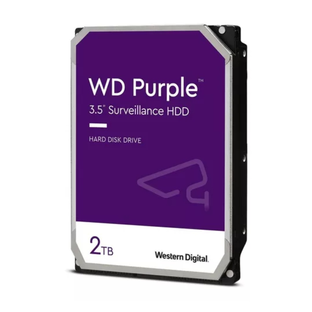 Disco Duro Western Digital Purple 2TB 5400RPM SATA 3.5" Videovigilancia