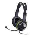 Audífono Diadema Genius HS-400A 2 plug 3.5mm Verde - Negro