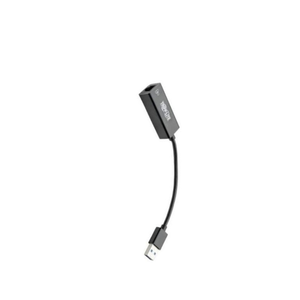 Adaptador USB 3.0 a Ethernet Gigabit Tripp Lite10/100/1000 Mbps Negro