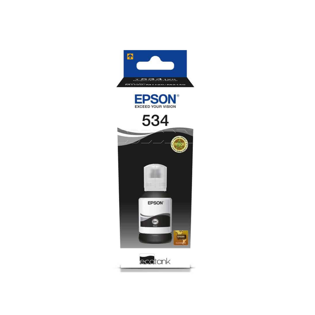 Botella Original de tinta Epson T534120-AL Negro, 6.000 Páginas, 120 ml