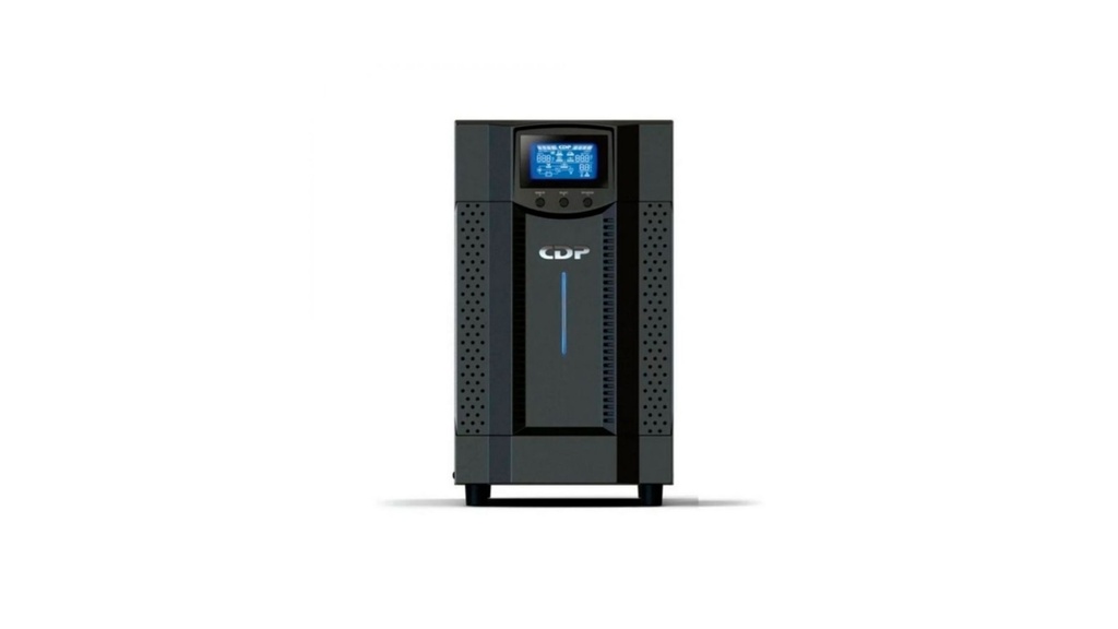 Ups CDP Monofasica On Line Tipo Torre 2000VA/1800W Tarjeta SNMP Opcional - Negro