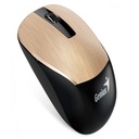 Mouse Genius Nx 7015 Inalámbrico - Dorado