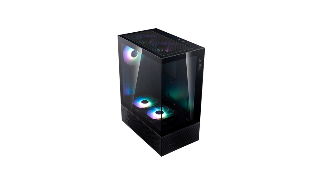 Chasis Xpg Invader X Mini Black + 5 Fans