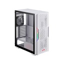XPG Starker V2 White Edition - Chasis ATX con Vidrio Templado y Ventilación ARGB Gamer