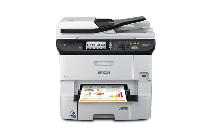 Impresora EPSON Multifuncional Workforce Pro WF 6590 - Blanco