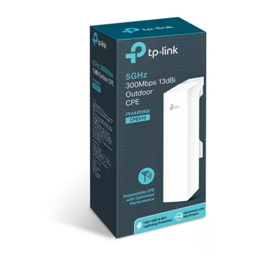 Punto de Acceso TP-LINK Outdoor 5GHz 300Mbps 2 Antenas Direccional de 13dBi