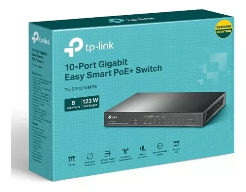 TP-Link PowerSwitch 8+3 PoE 10 / 100Mbps