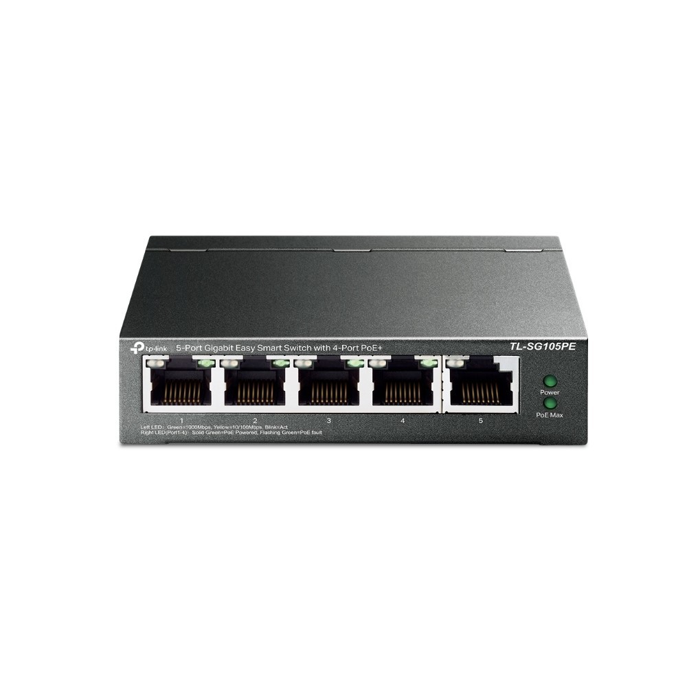 Switch Tp-link Administrable Gigabit de 5 puertos