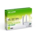 Plataformas2025*TP-Link USB 300Mbps, alta ganancia, Blanco