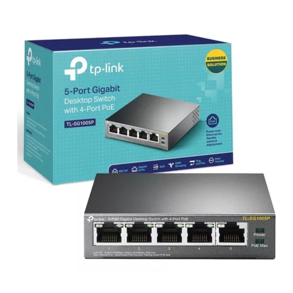Switch de escritorio de 5 puertos TL-SF1005LP