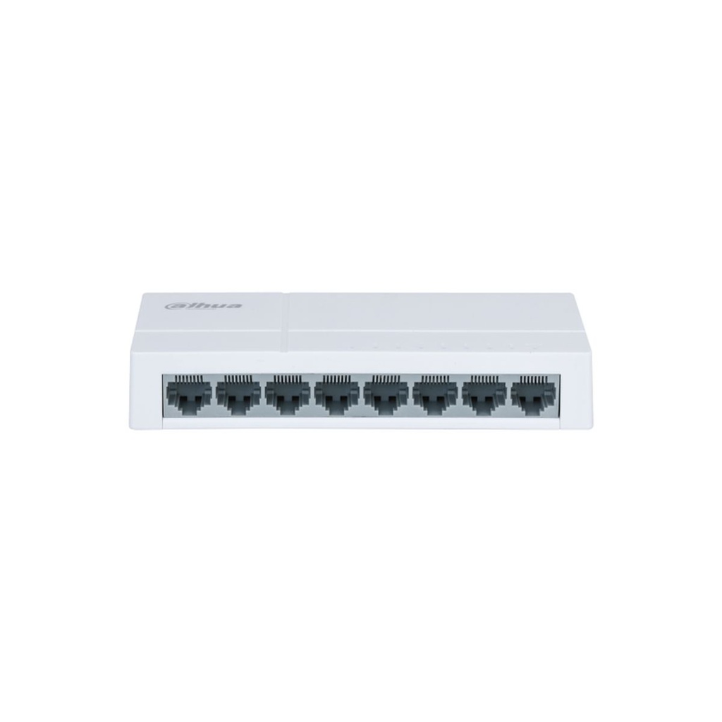Switch Dahua Giga No Administrable 8 puertos 10/100/1000 (Plástico)