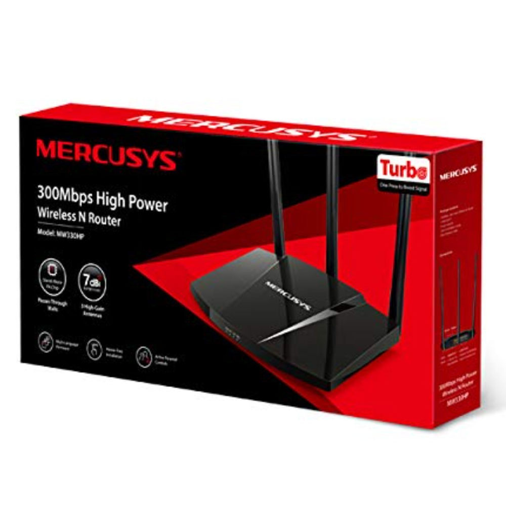 Router Mercusys TPLINK 300mbps - Negro