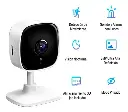 Tp-link, Cámara Seguridad Wifi Alarma 3mp Audio, Tapo C110 - Blanco