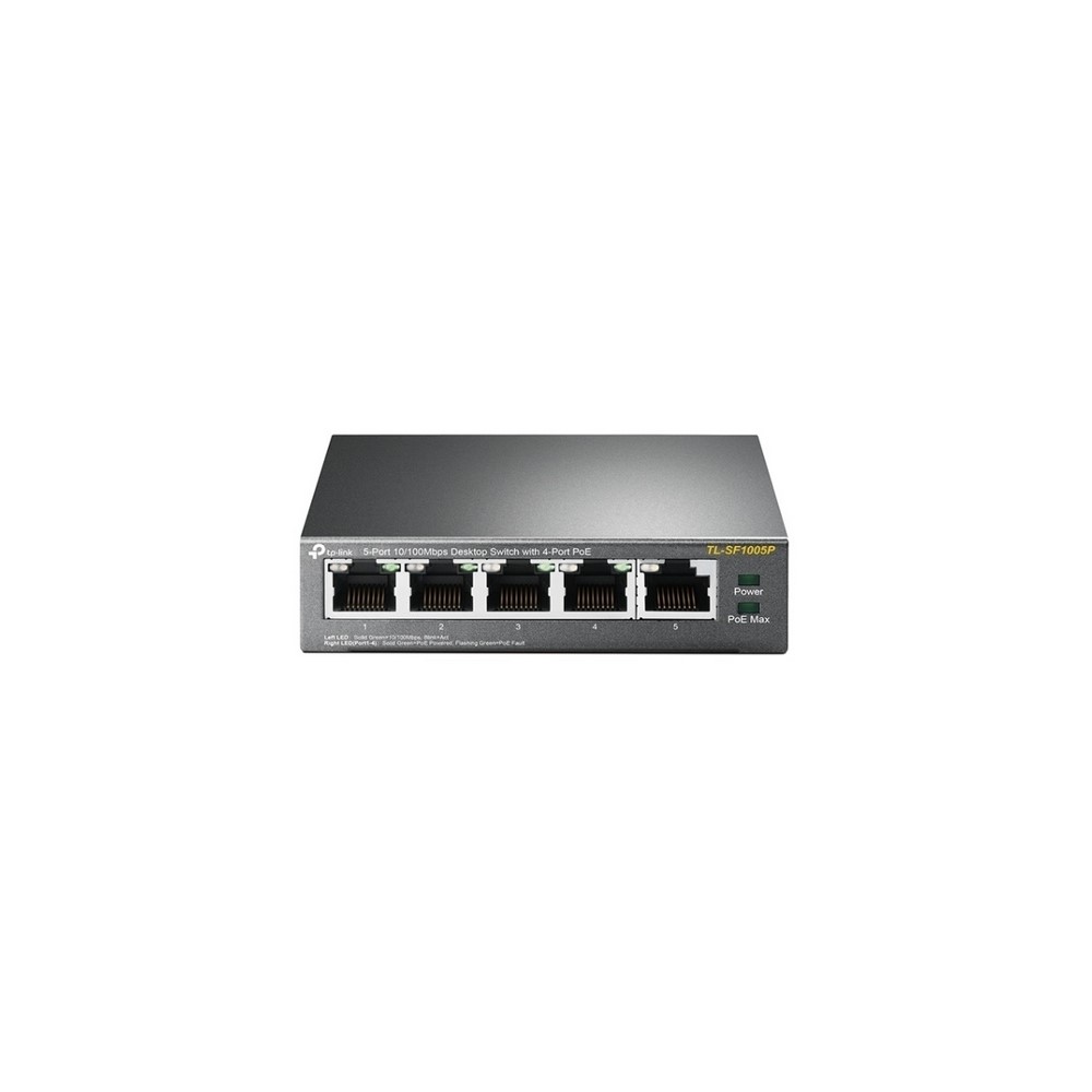 Switch TP-LINK PoE 10/100 de 5 Puertos