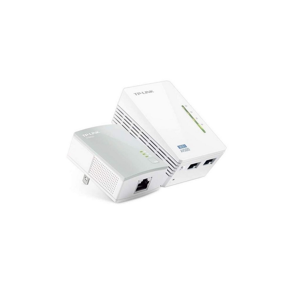 Kit Extensor Powerline Wifi Av600 300 Mbps Tp-link 