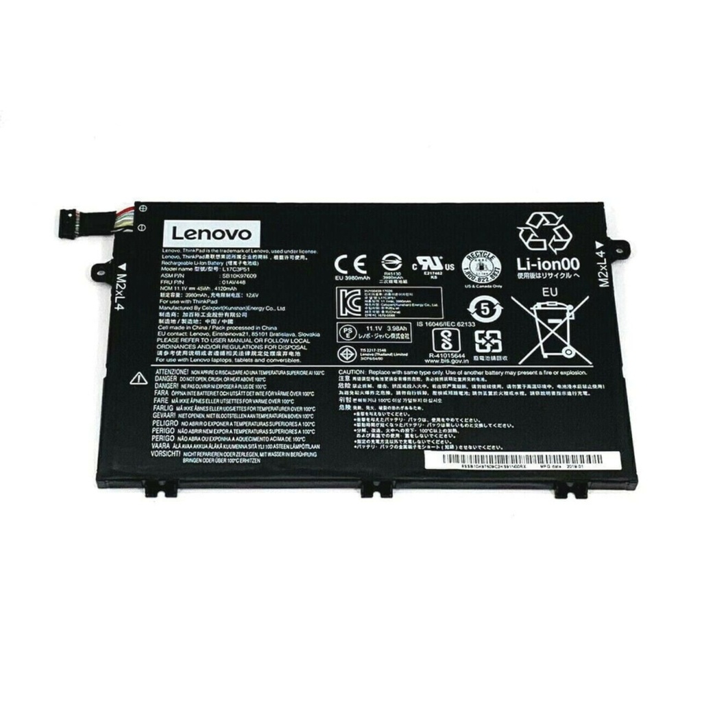 Batería Lenovo ThinkPad E14 45Wh 3 Celdas