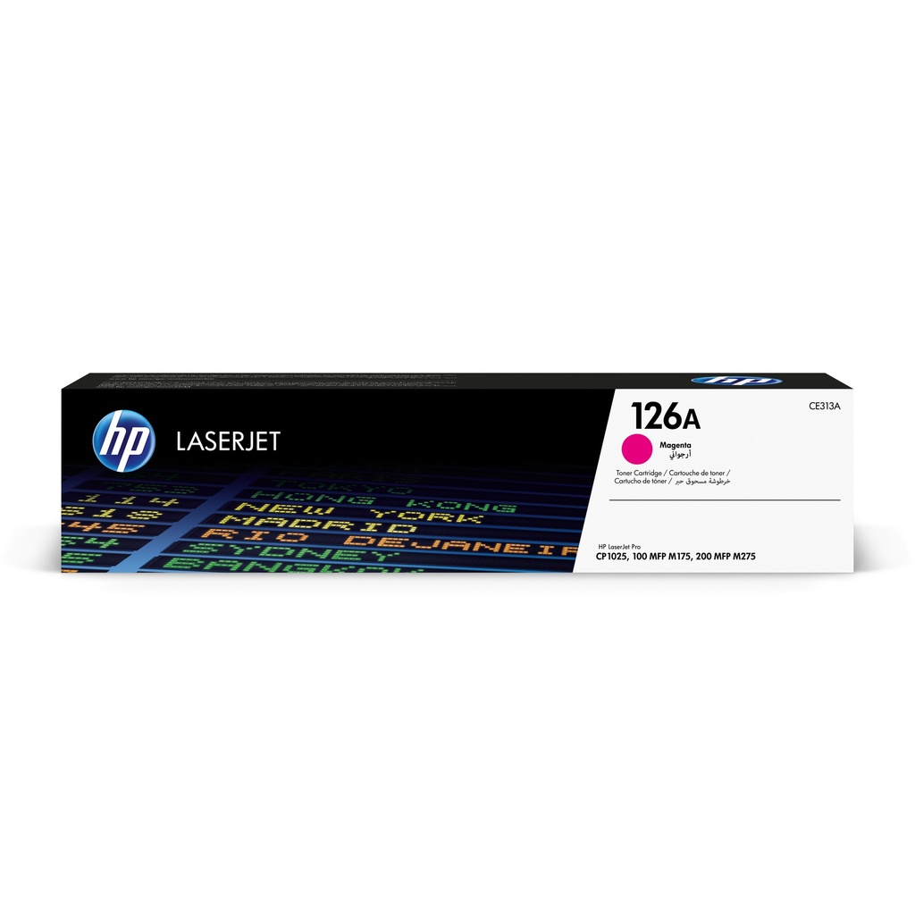 Cartucho De Toner Hp 126A Laserjet Tinta Color Magenta