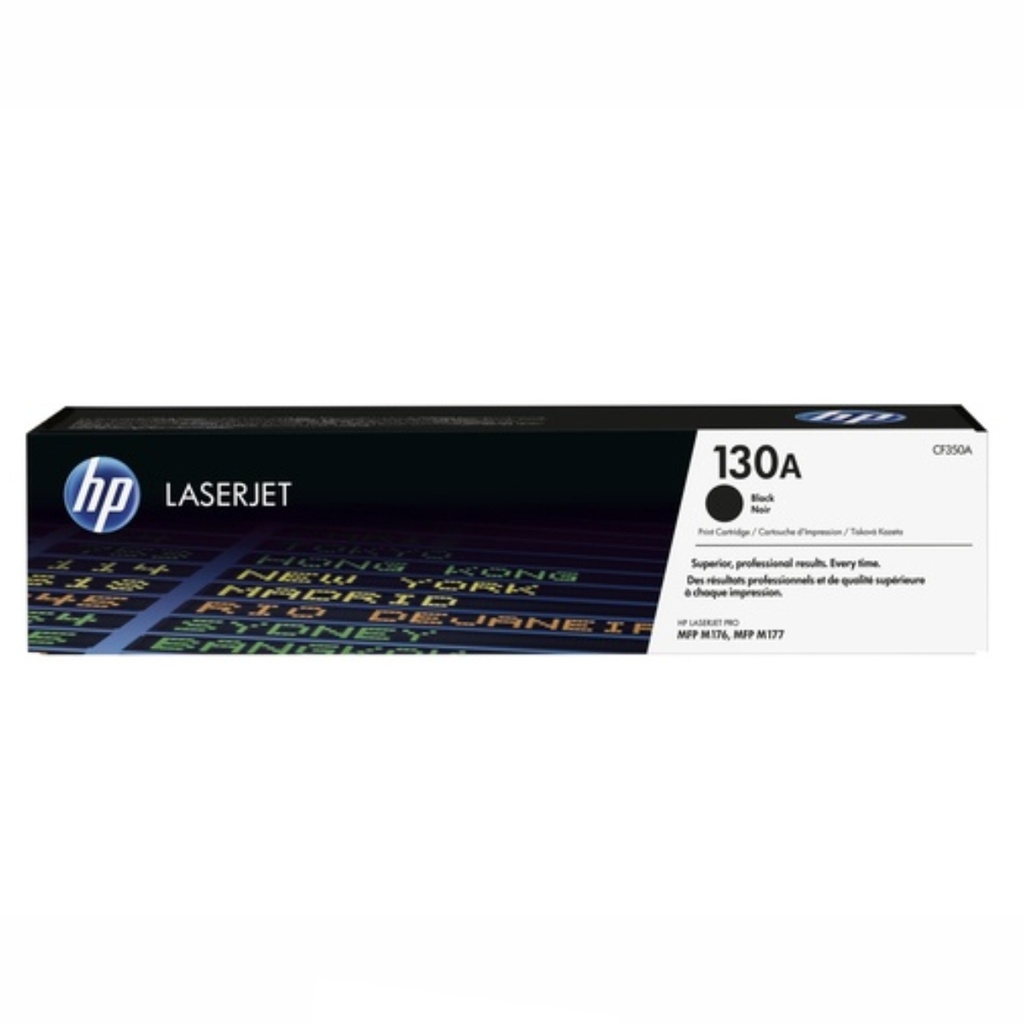 Cartucho Original de Tóner HP 130a Negro, 1.300 Páginas
