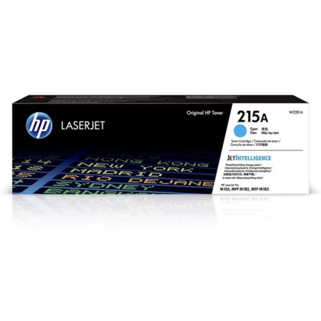 Cartucho Original de Tóner Hp 215A Cian, 850 Páginas