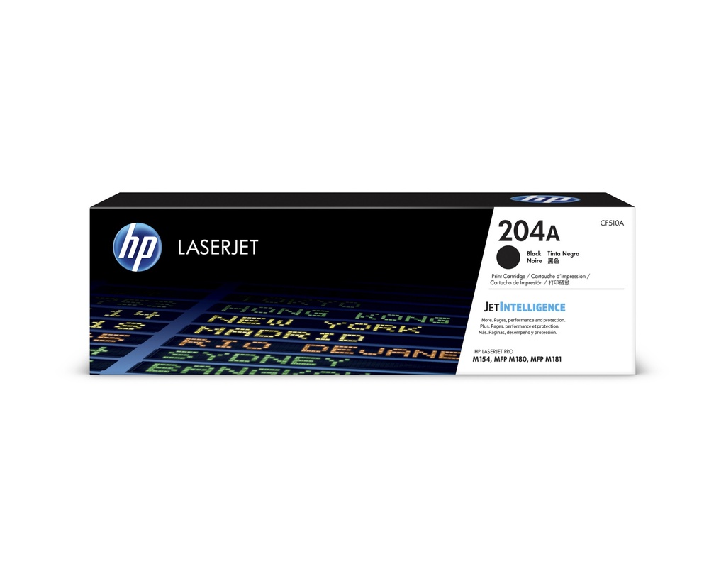 Cartucho Original De Tóner Hp 204A Negro, 1.100 Páginas