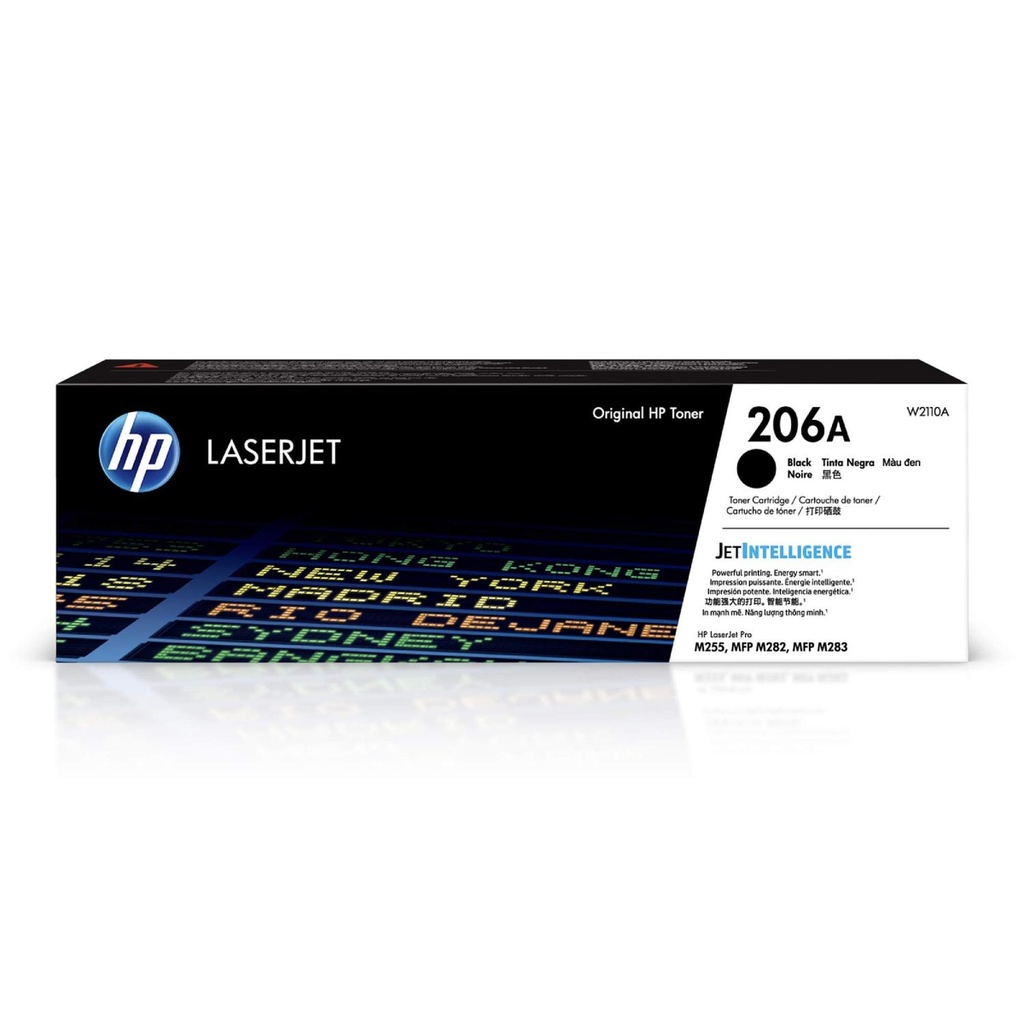 Cartucho Original de Tóner Hp 206A Negro, 1.350 Páginas