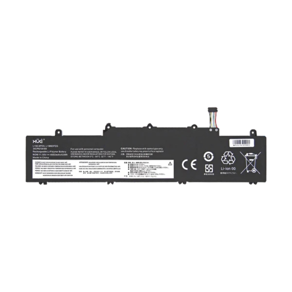 Batería XUE para Lenovo E14/E15 Gen 2 y 3 – 11.5V 4650mAh 53Wh Negra