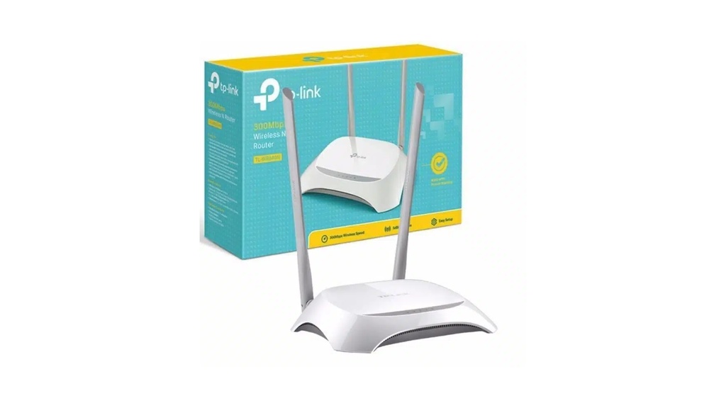 Router TP-link - I N 300MBPS 300Mbps Inalámbrico Broadcom,2T2R- 2.4GHz