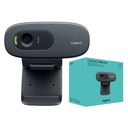 Cámara Web Logitech C270 HD 720P - Negro